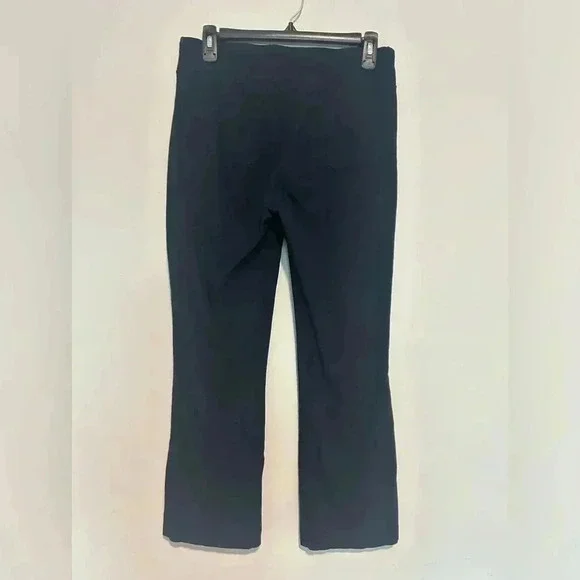J. McLaughlin Navy Blue Cropped Pants Size 8 Pull On - Picture 4 of 5